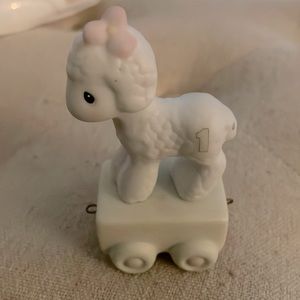 Precious Moments Birthday Train Lamb